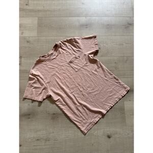 O’Neill Large Pink T Shirt With Front Pocket